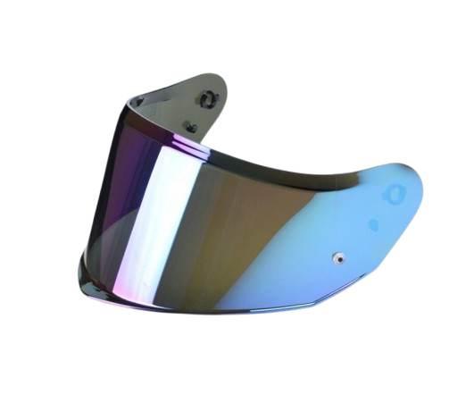 Szyba Kasku Ff808 Lustrzanka Tęczowa | AK806808VIS15