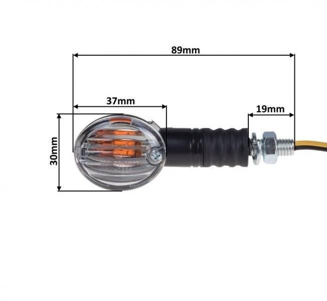 Kierunkowskaz Owal Jasny 12V23W Ece | AL7004ECE - zdjęcie 3