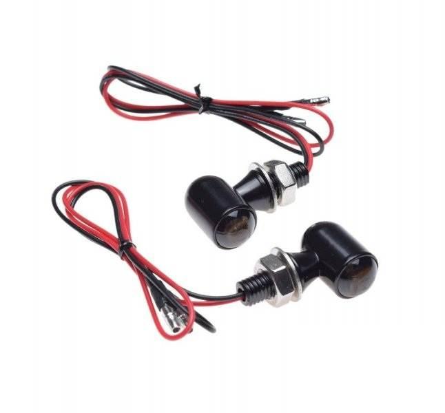 Kierunkowskaz Mini Czarny Diody Led | AM1496