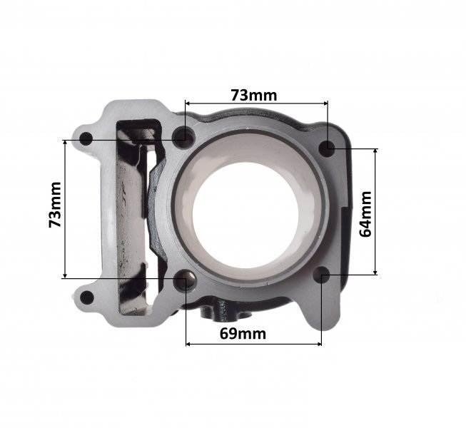 Cylinder Do Yamaha Xmax 250 96-03 69,00 Mm - zdjęcie 4