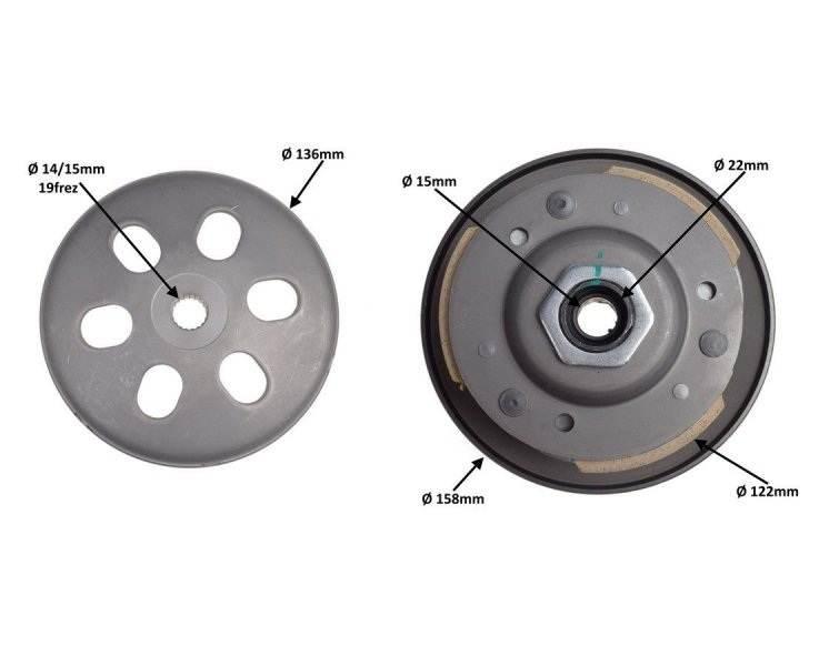 Sprzęgło Tył Do Yamaha Nmax 125 2015-2020 - zdjęcie 4