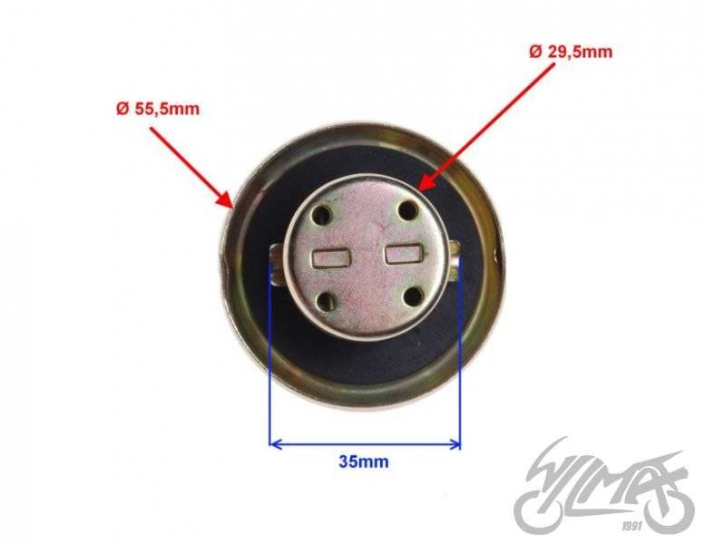 Korek zbiornika paliwa lj50-qt-l rs 50 | ZLE3603 - zdjęcie 2