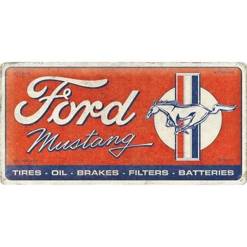 Tablica Plakat 25X50 Ford Mustang Horse 27031