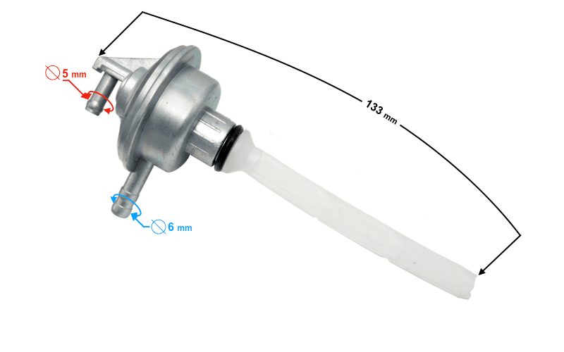Kranik paliwa skuter piaggio | KRPSKPG1JOY000