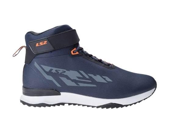 Buty Ls2 Acrux Man Dark Blue H-V Orange 43 - zdjęcie 4