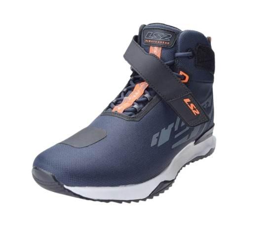 Buty Ls2 Acrux Man Dark Blue H-V Orange 43 - zdjęcie 5