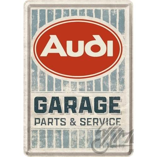 Pocztówka 14X10Cm Audi Garage 10339 | NAR10339