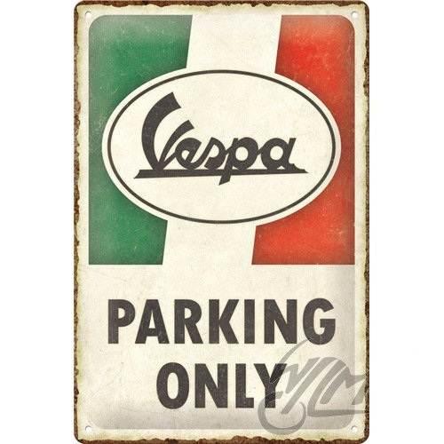 Tablica Plakat 20X30 Vespa Parking Only 22421