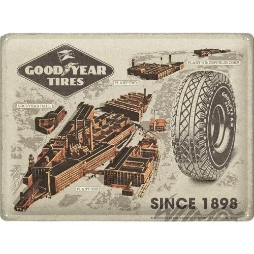 Tablica Plakat 30X40 Goodyear Factories 23361