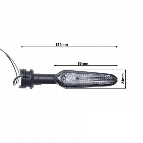 Kierunkowskaz Przód Do Yamaha Mt03 Mt25 Kpl - zdjęcie 2