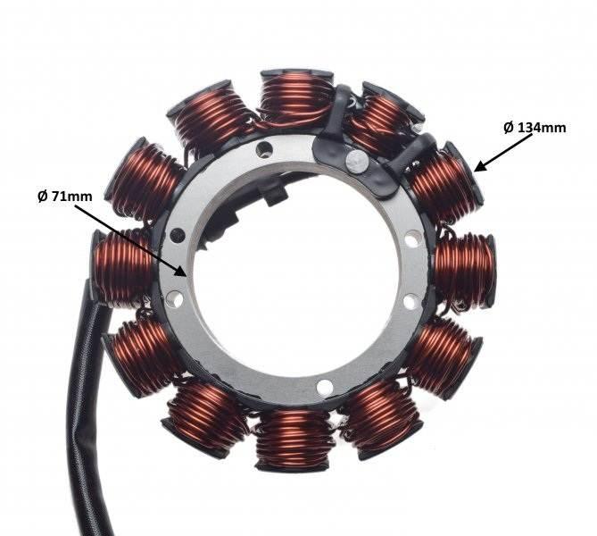 Stator Iskrownik Do Harley Davidson 29987-97B - zdjęcie 2