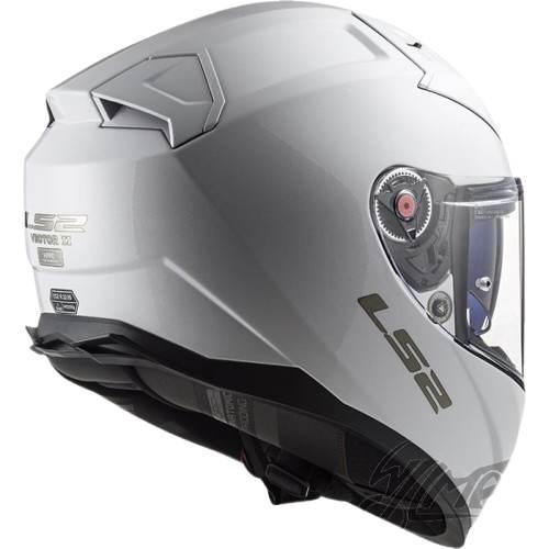 Kask Ls2 Ff811 Vector Ii Solid White-06 4Xl - zdjęcie 5