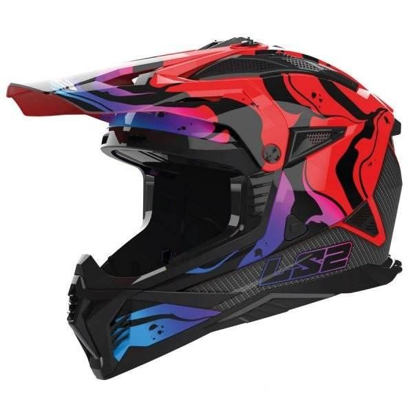 Kask Ls2 Mx708 Fast Ii Wash Gloss Red 3Xl