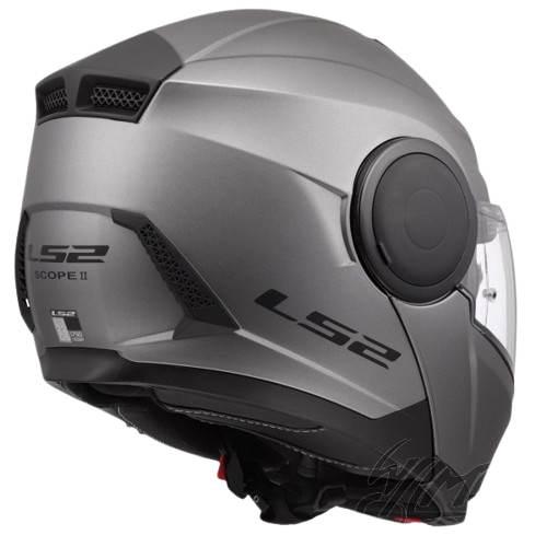 Kask Ls2 Ff902 Scope Ii Solid Titanium 3Xl Pnlck - zdjęcie 5