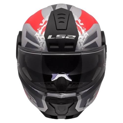 Kask Ls2 Ff902 Scope Ii Oxyd Grey Red-06 S Pnlck - zdjęcie 4