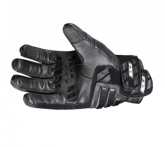 Rękawice Ls2 Octane Wp Leather Man Black L - zdjęcie 2