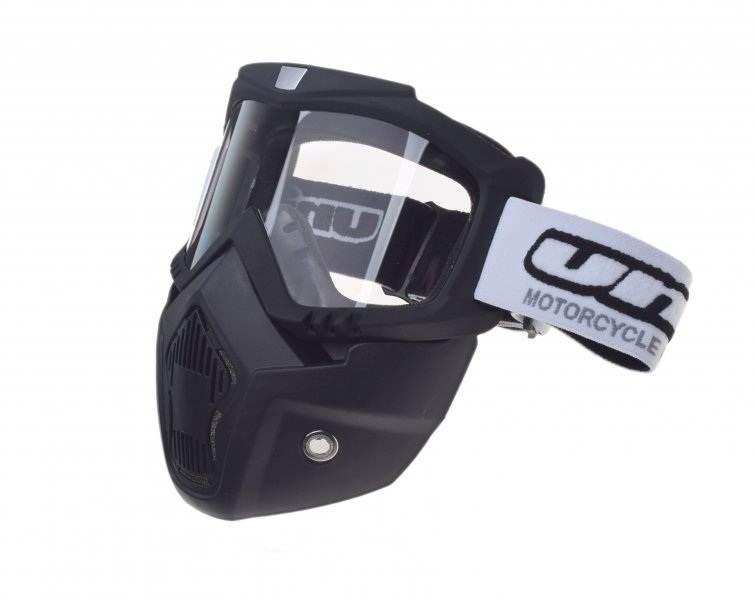 Gogle Czarne Z Maską Model No.6 Unit | AB361016A
