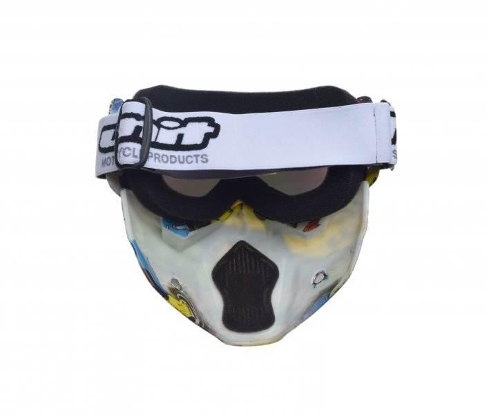 Gogle Z Maską Szyba Tęczowa Model No.02 655 Unit - zdjęcie 3