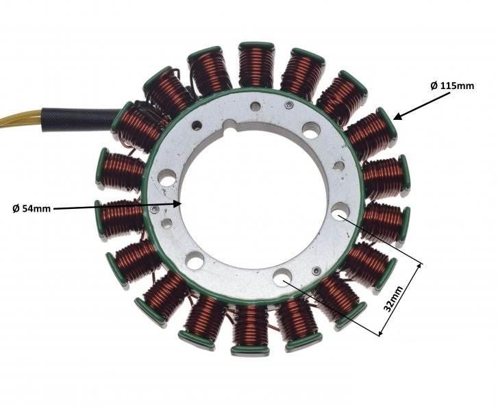 Stator 18 Cewek Do Yamaha Virago 87-90 | AI22583 - zdjęcie 2