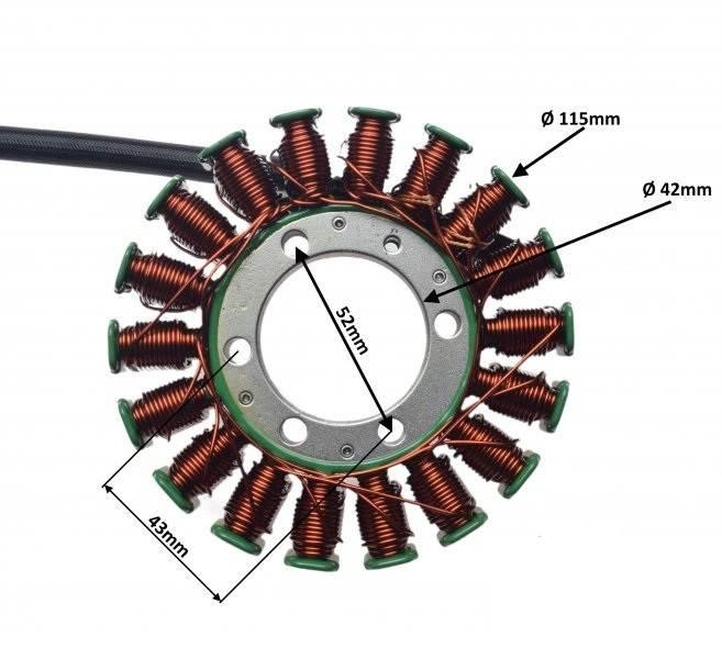 Stator18 Cewek Do Honda Vfr800 02-09 | AI22588 - zdjęcie 2