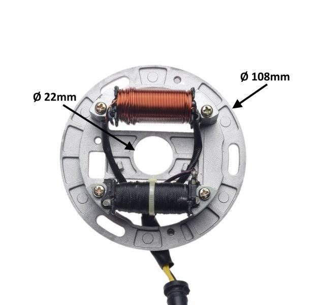 Stator Iskrownik Do Kawasaki Kfx 80 87-06 - zdjęcie 2