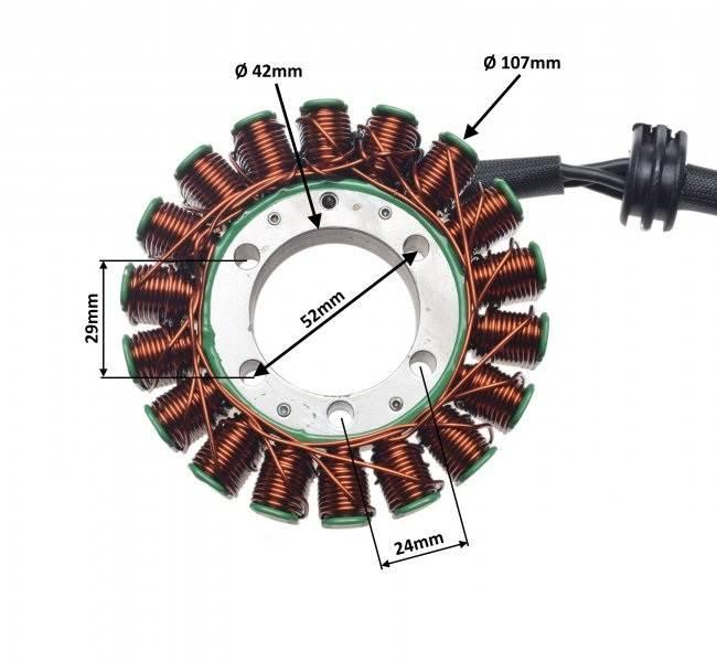 Stator 18 Cewek Do Polaris Sportsman 700 06-17 - zdjęcie 2