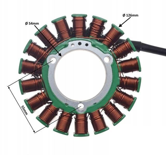 Stator 18 Cewek Do Polaris Rzr570 13-16 | AI22758 - zdjęcie 2