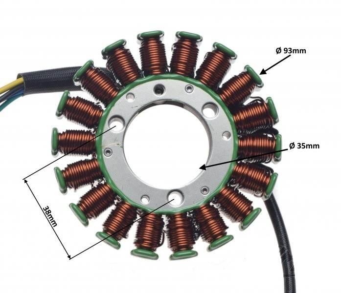 Stator 18 Cewek Do Suzuki Drz 250 01-07 | AI22761 - zdjęcie 2