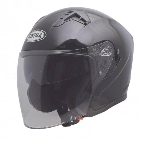 Kask Otwarty Typ Jk528 Czarny M Awina | AJ0024