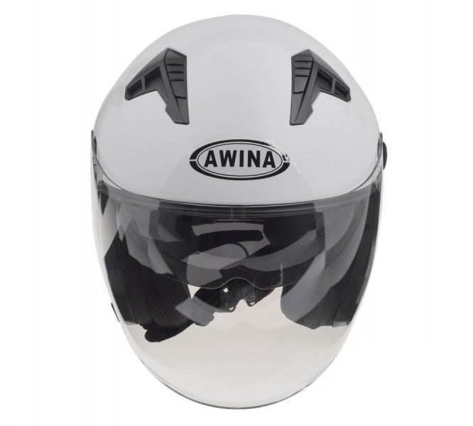 Kask Otwarty Typ Jk528 Biały S Awina | AJ0033 - zdjęcie 3