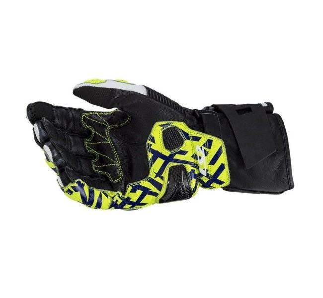 Rękawice Ls2 Feng Racing Black Blue L | AK70109R01265 - zdjęcie 2