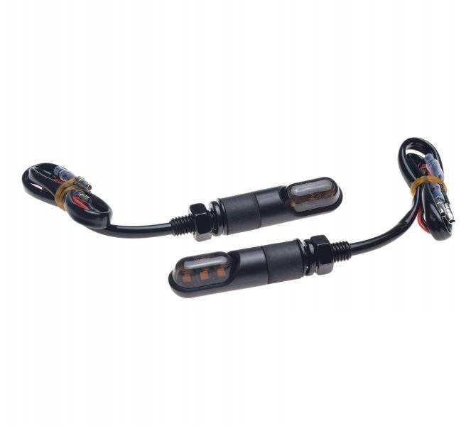 Kierunkowskaz Mini Czarny Diody Led | AM1490