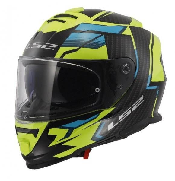 Kask Ls2 Ff800 Storm Ii Tracker BlH-V Yel-06 M