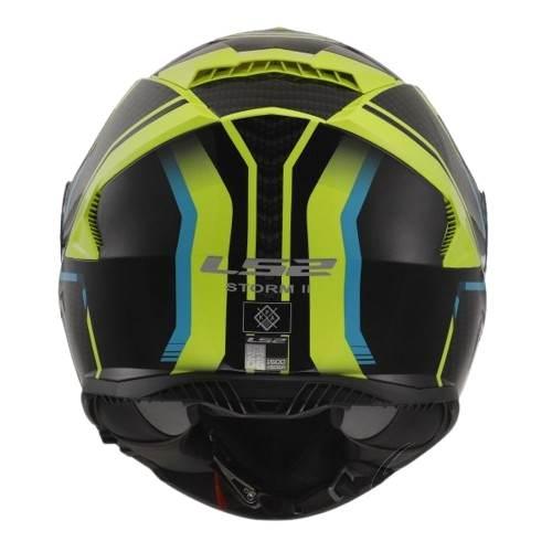 Kask Ls2 Ff800 Storm Ii Tracker BlH-V Yel-06 Xl - zdjęcie 4