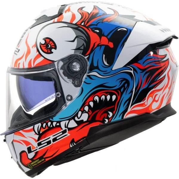 Kask Ls2 Ff808 Stream Ii Inferno Wh.blue-06 Xs