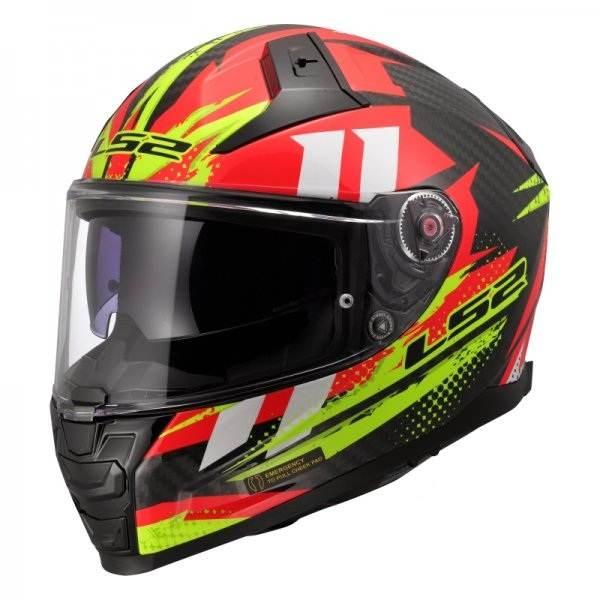Kask Ls2 Ff811 Vector Ii C Tantic Red Yel-06 L
