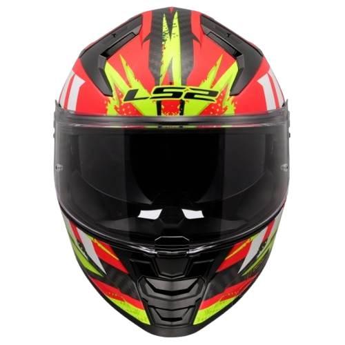 Kask Ls2 Ff811 Vector Ii C Tantic Red Yel-06 L - zdjęcie 3