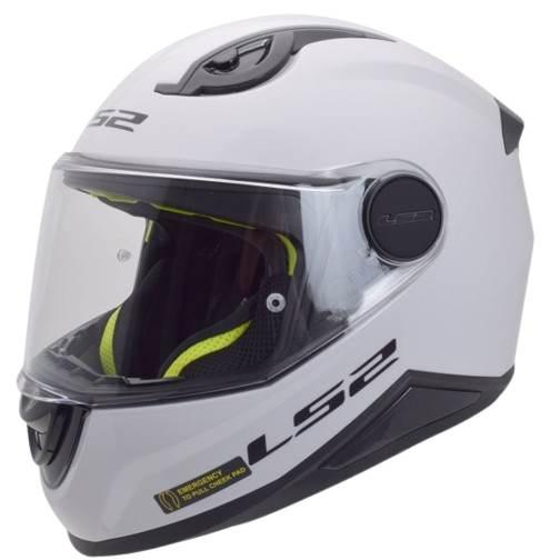 Kask Ls2 Ff812 Kid Solid White S | AK1681210023