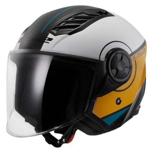 Kask Ls2 Of616 Airflow Ii Cover WhBrown-06 M