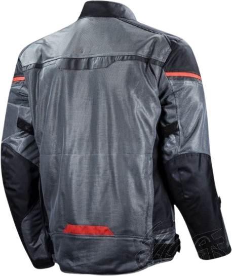 Kurtka Ls2 Riva Man Black Dark Grey Red Xxl - zdjęcie 2