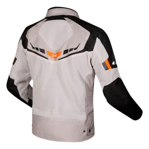 Kurtka Ls2 Garda Air Man Black Grey H-V Orange 3Xl - zdjęcie 2