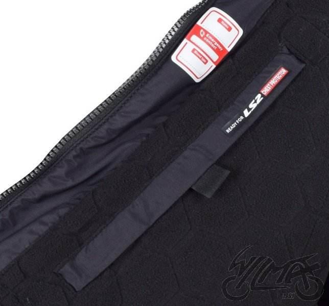Kurtka Ls2 Zirconium Man Blue Black H-V Yel L - zdjęcie 3