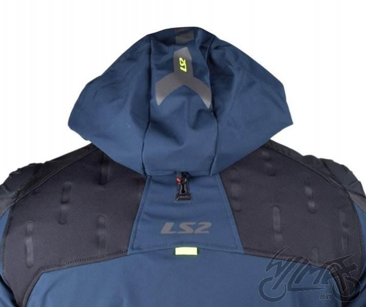 Kurtka Ls2 Zirconium Man Blue Black H-V Yel Xl - zdjęcie 4
