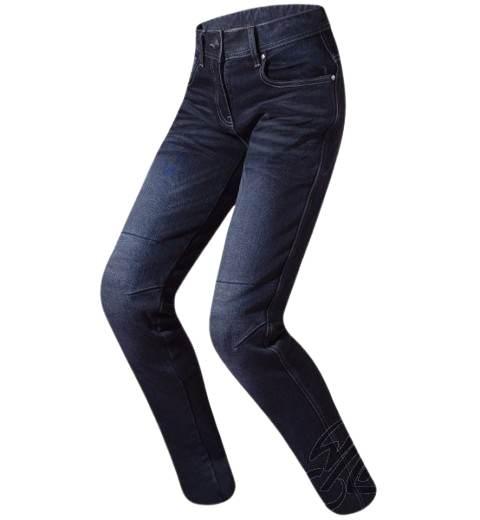 Spodnie Ls2 Bradford Lady Jeans Dark Blue Xl