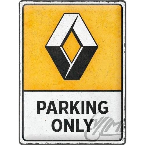 Tablica Plakat 30X40 Renault Parking Only 23375