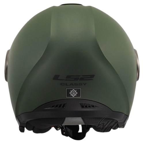 Kask Ls2 Of620 Classy Military Green-06 M - zdjęcie 4