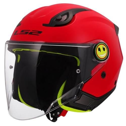 Kask Ls2 Of622 Funny Ii Solid Red L | AK3662210325