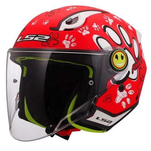 Kask Ls2 Of622 Funny Ii Paws Matt Red S | AK3662222313
