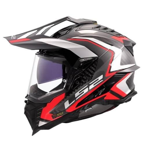 Kask Ls2 Mx701 Explorer C Frontier Ii Red-06 M - zdjęcie 2