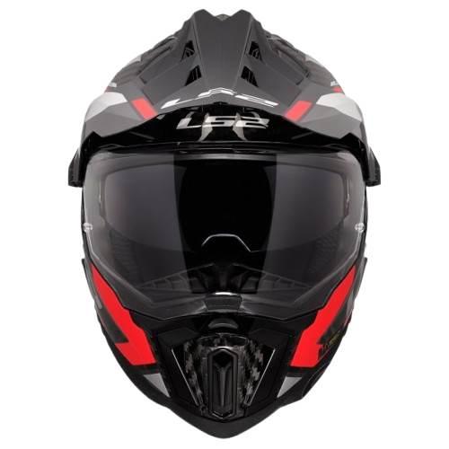 Kask Ls2 Mx701 Explorer C Frontier Ii Red-06 M - zdjęcie 3